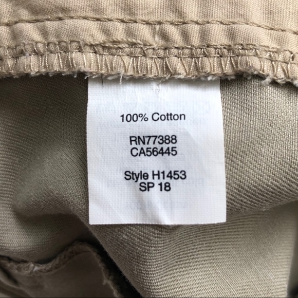 J. Crew Factory Khaki 5” Cotton Shorts - Picture 7 of 8